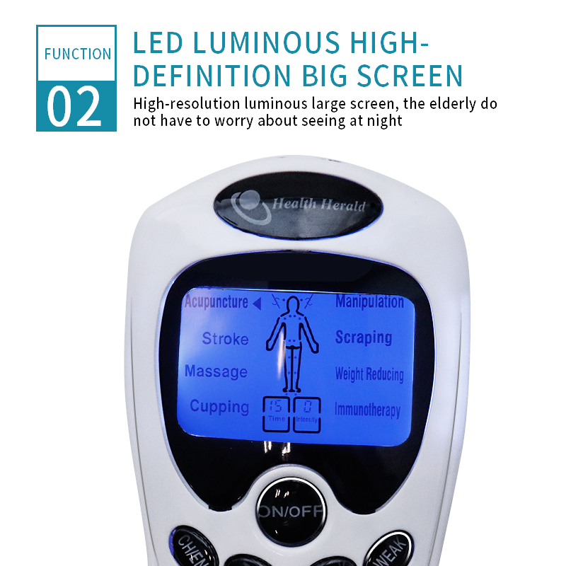 Electrotherapy LED Luminous High Definition Big Screen tens unit