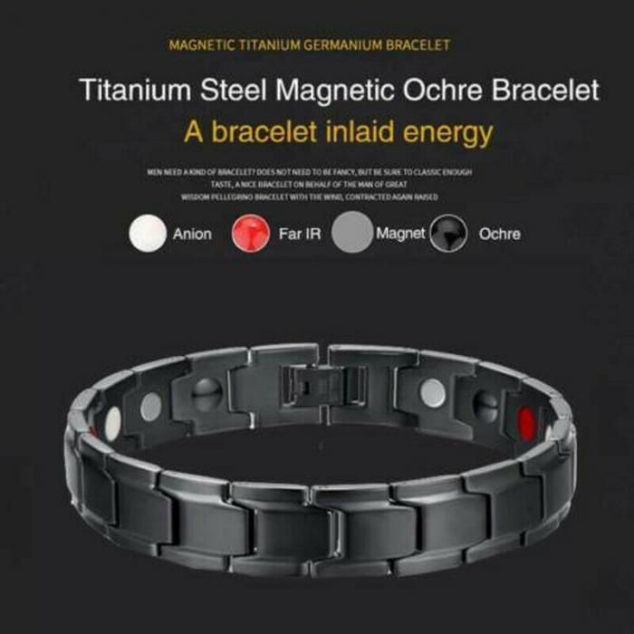 Mens Health Energy 3 IN 1 Bracelet Bangle for Arthritis Twisted Healthy Magnetic Bracelet for Women Power Therapy Magnets TK